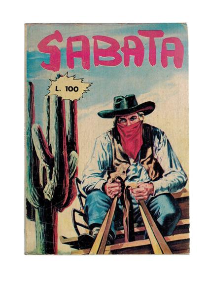 Sabata 8 Editoriale Italia Spada 1972 - copertina