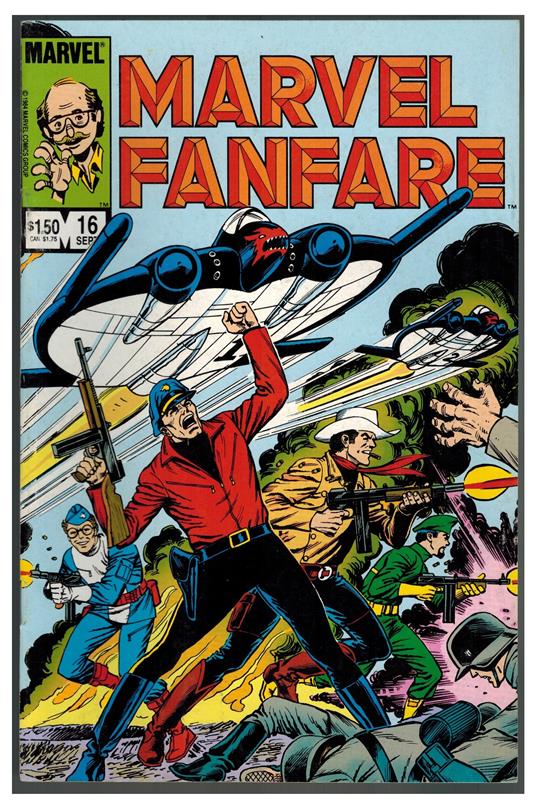 Marvel Fanfare Vol 1 No 16 Marvel Comics 1984 Dave Cockrum - copertina