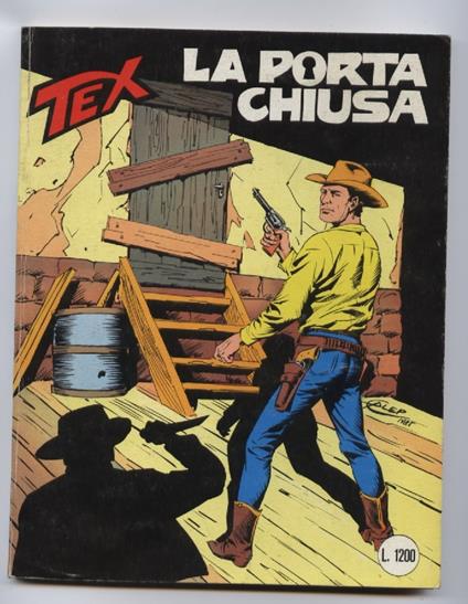Tex 302 La porta chiusa 1985 - copertina
