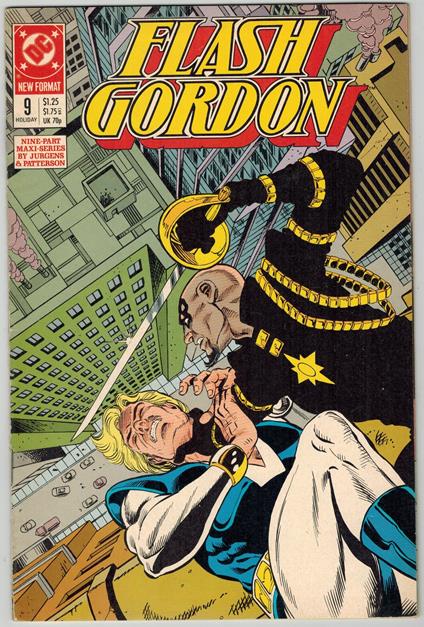 Flash Gordon 9 DC Comics 1988 - copertina