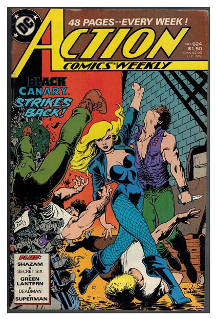 Action Comics Weekly 624 DC Comics 1988 VG - copertina