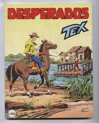 Tex 362 Desperados 1990 - copertina
