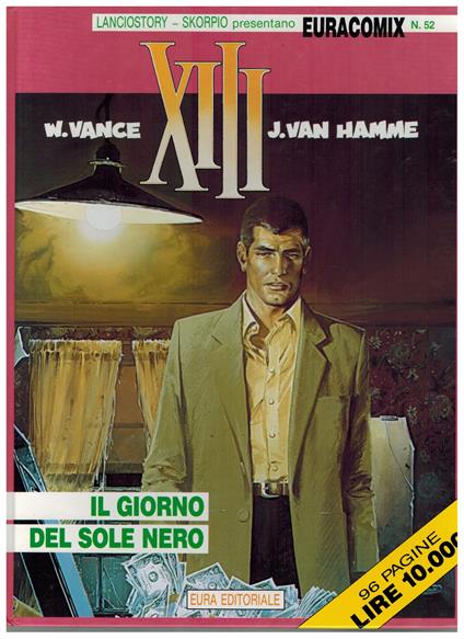 Euracomix 52 XIII Vance Van Hamme - copertina