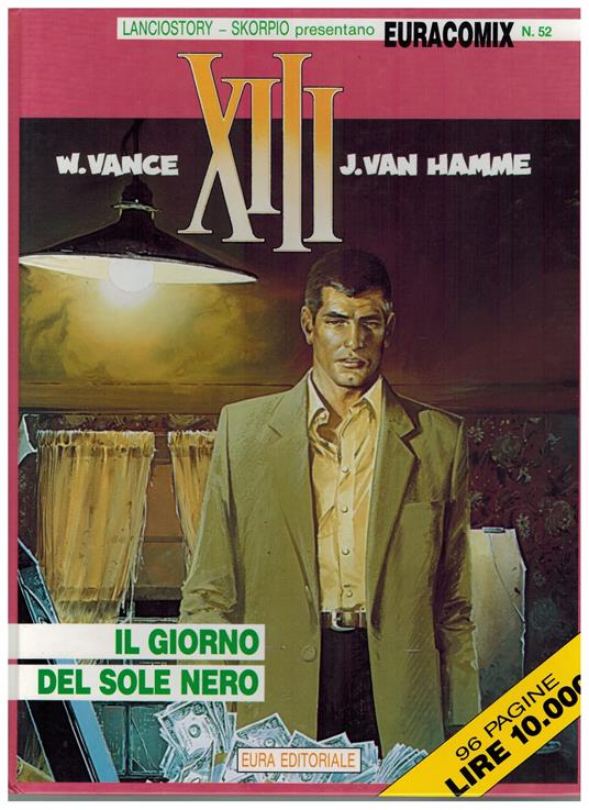 Euracomix 52 XIII Vance Van Hamme - copertina