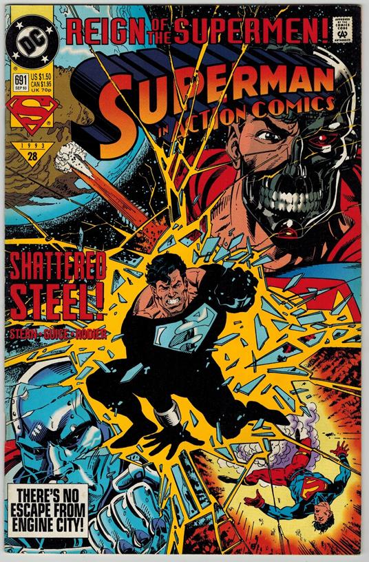 Action Comics 691 Superman DC Comics 1993 VG - copertina
