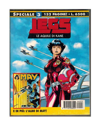 Speciale Legs Weaver 3 Le Aquile di Kane + May Bonelli 1998 - copertina