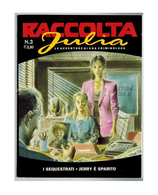 Raccolta Julia 3 Bonelli 2004 Zuccheri Soldi - copertina