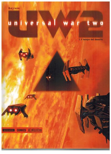 UW2 Universal War Two Vol.1 Mondadori Comics 2014 - copertina