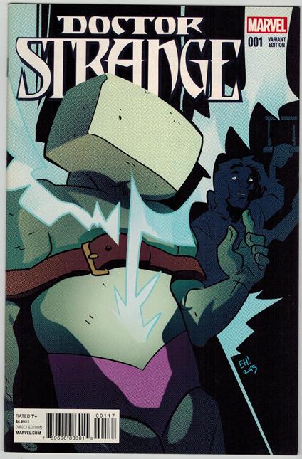 Doctor Strange no.1 Monster Variant Marvel Comics 2015 VF - copertina