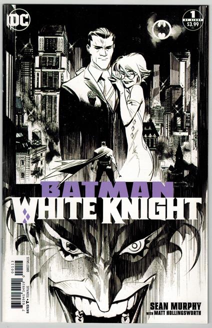 Batman White Knight 1 DC Comics 2018 VF Sean Murphy - copertina