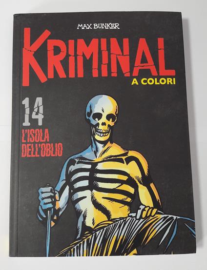Kriminal 14 a Colori Max Bunker Gazzetta dello Sport 2020 - copertina