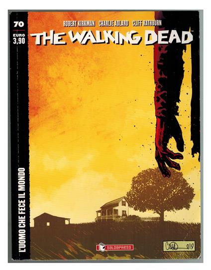 The Walking Dead 70 Kirkman Adlard Saldapress 2020 - copertina