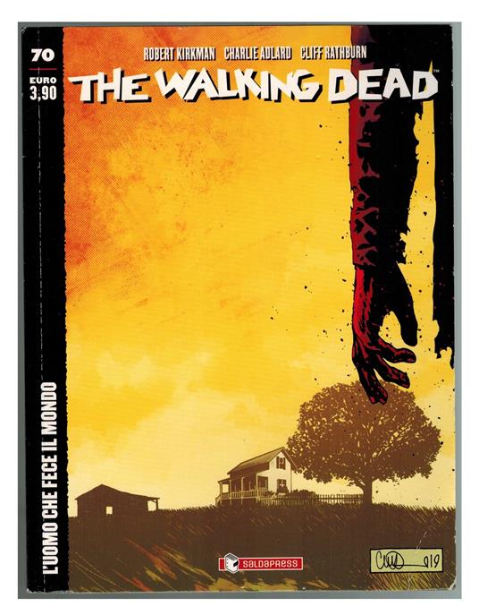 The Walking Dead 70 Kirkman Adlard Saldapress 2020 - copertina
