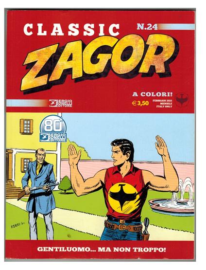 Zagor Classic 24 Ferri Bonelli 2021 - copertina
