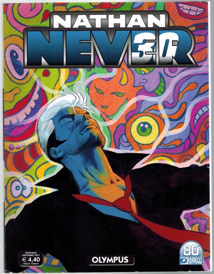 Nathan Never 367 Olympus Bonelli 2021 - copertina