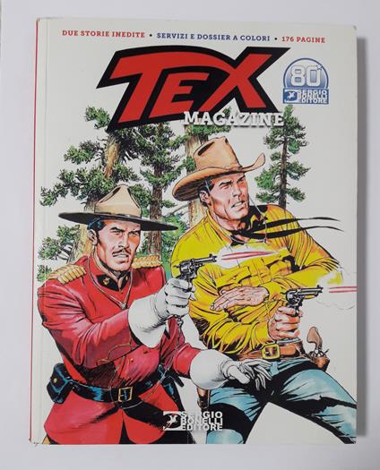 Tex Magazine 2021 Bonelli Jim Brandon Morricone - copertina
