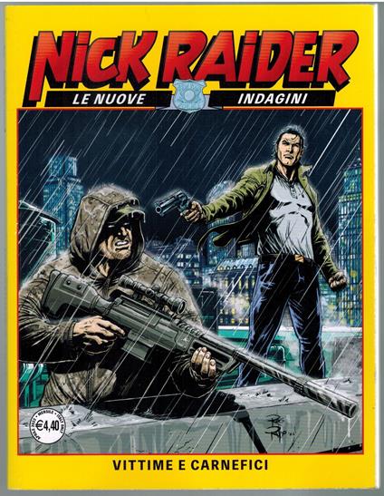 Nick Raider Nuove Indagini 5 Vittime e Carnefici Bonelli 2022 Fodera' - copertina