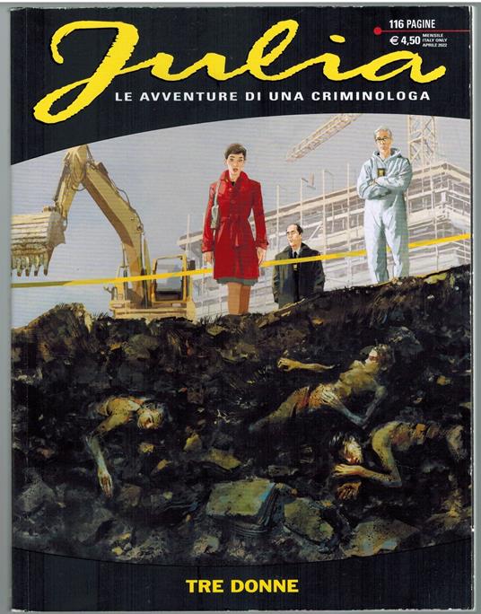 Julia 283 Tre Donne Bonelli 2022 Antonio Marinetti - copertina