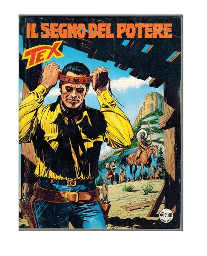 Tex 527 Il Segno del Potere Repetto Bonelli - copertina