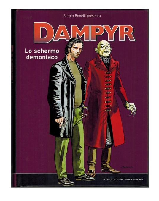 Eroi del Fumetto Panorama 12 Dampyr Lo Schermo Demoniaco - copertina