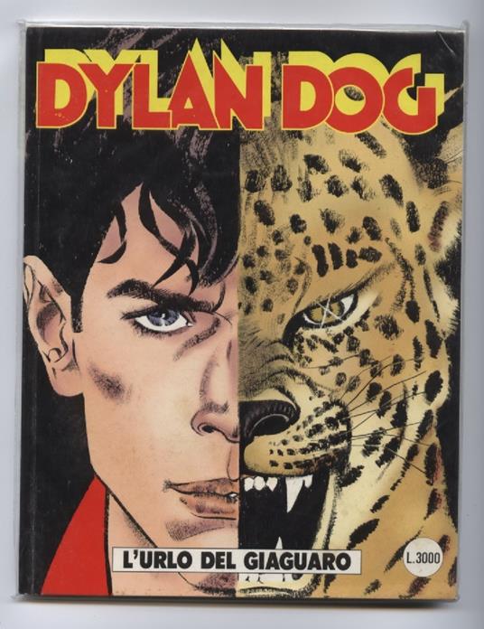 Dylan Dog N. 134 L'urlo del giaguaro Freghieri - copertina