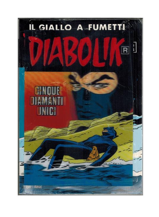 Diabolik R 554 con Cartolina Olografica Sigillato - copertina