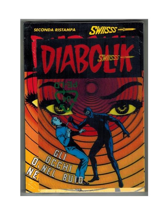 Diabolik Swiisss 159 con Cartolina Olografica Sigillato - copertina