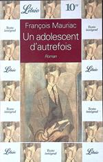 Un adolescent d'autrefois