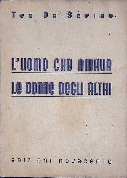 L' uomo che amava le donne degli altri - copertina