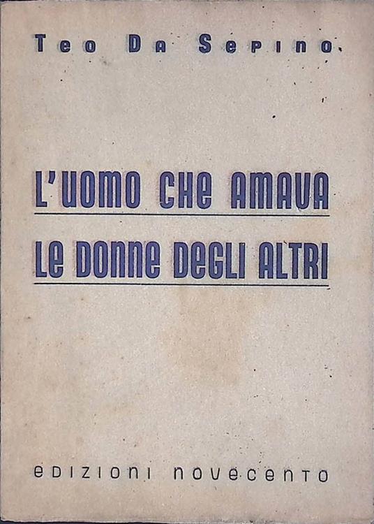 L' uomo che amava le donne degli altri - copertina