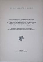 DIscorso inaugurale del Magnifico Rettore prof. Fulvio Crosara al IX Convegno della Associazione Internazionale di Studi sulla Vegetazione. Sez. per le Alpi Occidentali e Dinariche 23-27 giugno 1968