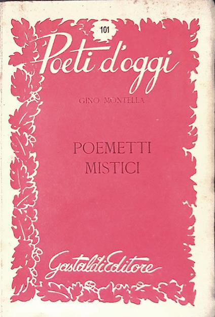 Poemetti Mistici - copertina