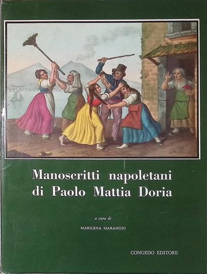 Manoscritti Napoletani di Paolo Mattia Doria - Volume V - copertina