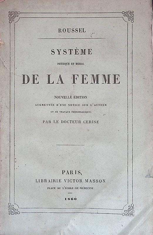 Systéme physique et moral de la femme - copertina
