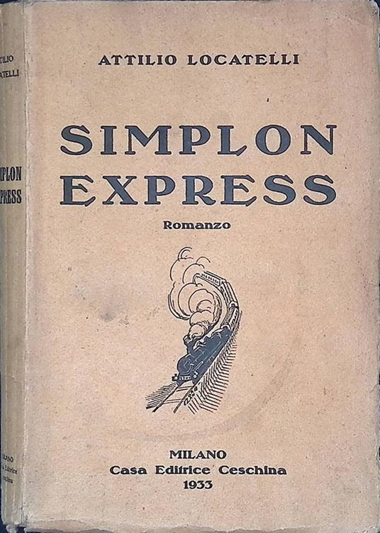 Simplon Express - Attilio Locatelli - copertina