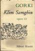 Klim Samghin - Opere XX - Maksim Gorkij - copertina