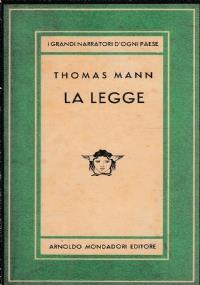 Le legge - Thomas Mann - copertina