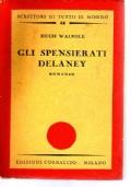 Gli spensierati Delaney - Hugh Walpole - copertina