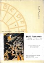 CENTRO STUDI PIEMONTESI. Ca dë Studi Piemontèis. Dicembre 2009. Vol.XXXVIII fasc.2