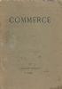 Commerce. Cahiers trimestriels publiés par les soins de Paul Valéry, Leon-Paul Fargue, Valery Larbaud. Printemps 1927, cahier XI - copertina