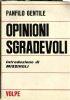 Opinioni sgradevoli - Panfilo Gentile - copertina