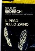 Il peso dello zaino - Giulio Bedeschi - copertina