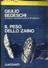 Il peso dello zaino - Giulio Bedeschi - copertina