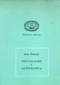 Socialismo e autonomia - copertina