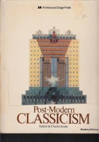 Post-modern classicism - Charles Jencks - copertina