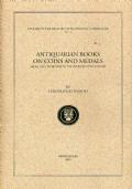 Antiquarian books on coins and medals
