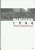 Warszawa 1944 - I 63 giorni dell’insurrezione - copertina