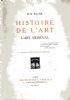 Histoire de l’art, L’art Médiéval - copertina