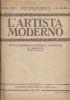L’Artista Moderno - anni XVI-XVII - copertina