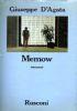 MEMOW. Romanzo - copertina